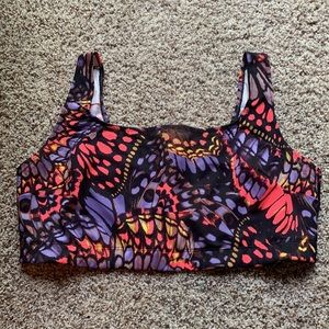 Fabletics “yitty” brand bralette, Mesh Me Smoothing Midi